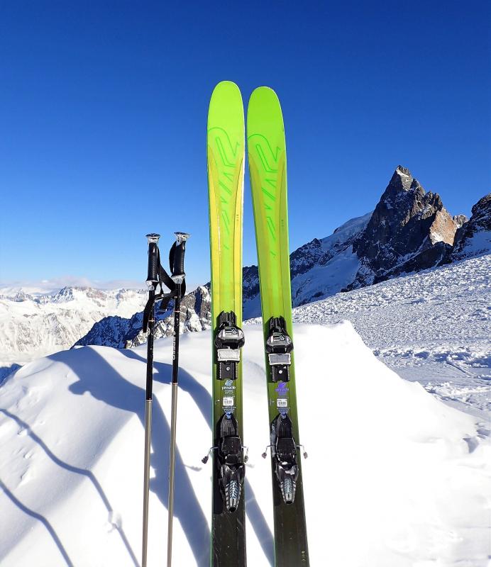 Skis K2 idéal pour ce terrain